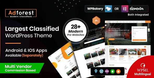 AdForest-Theme-GPL.jpg AdForest Theme GPL - Image 1