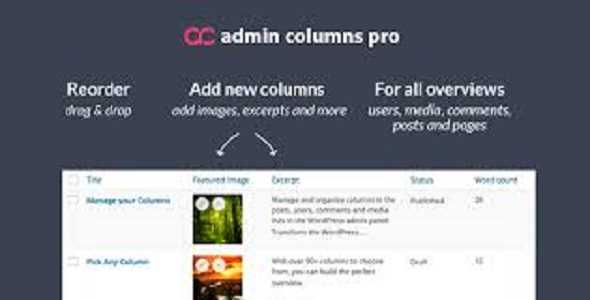 Admin-Columns-Pro.jpg Admin Columns Pro Core File GPL - Image 1